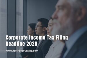 Corporate Tax filing Deadline in Singapore