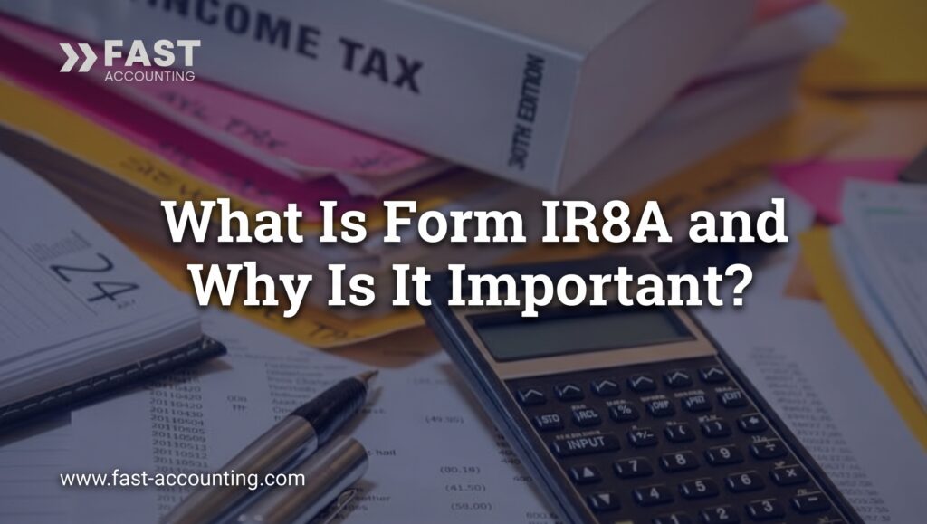 what is form ir8a